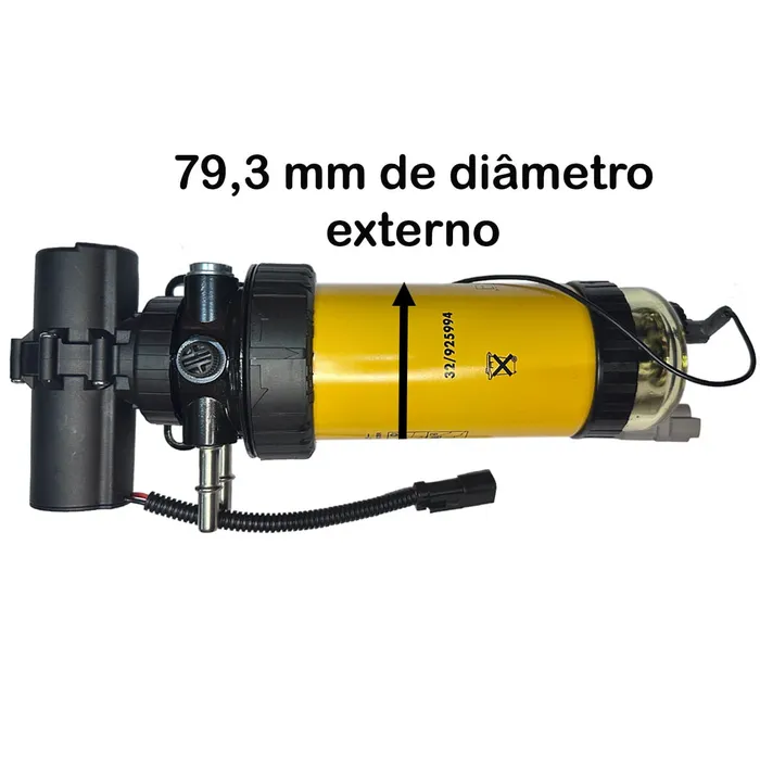 Filtro Separador Completo 320/07458  GTT PARTS 