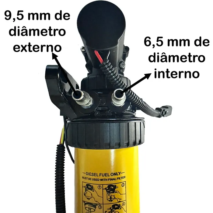 Filtro Separador Completo 320/07458  GTT PARTS 