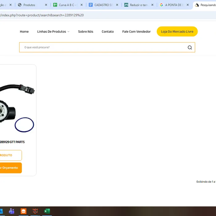 Filtro Separador Completo 320/07458  GTT PARTS 