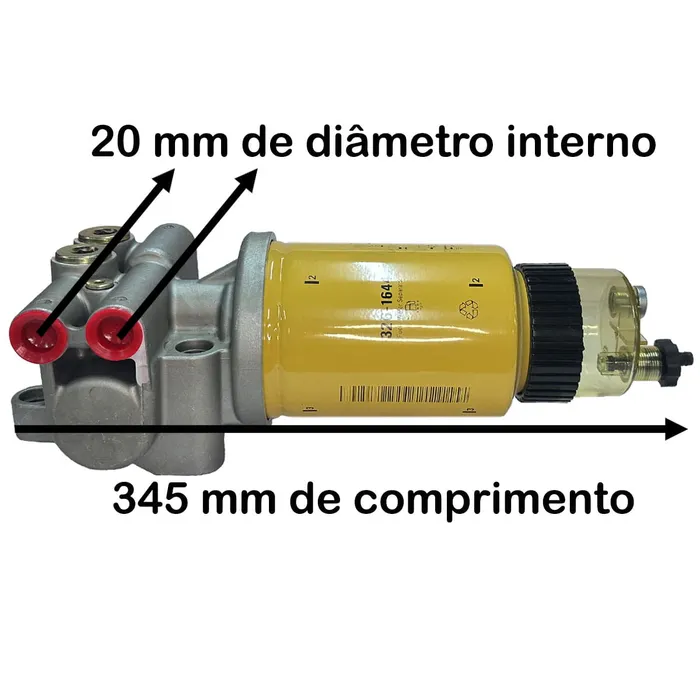 Bomba de Combustível Completa com Filtro 1908977  GTT PARTS 