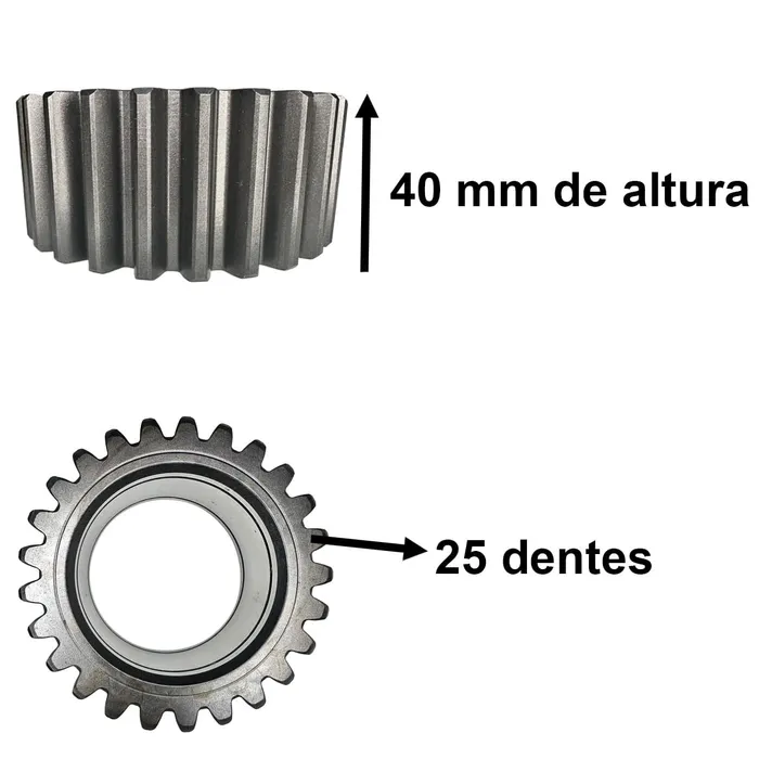 Engrenagem do Diferencial Dianteiro 450/10206  GTT PARTS 