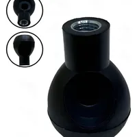Manopla da Alavanca com Rosca e Passante 128/12635 e 128/12634  GTT PARTS  - imagem 1