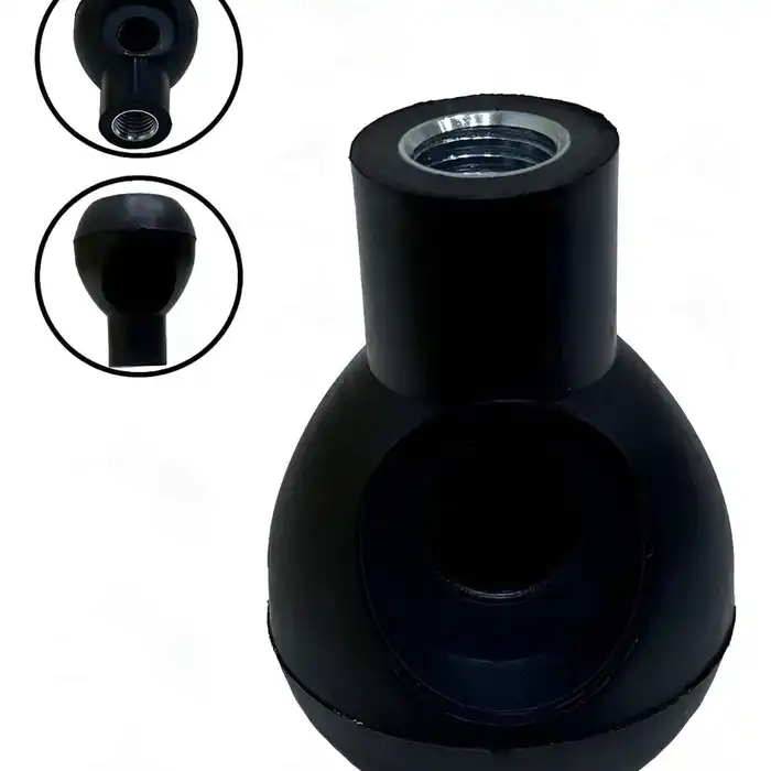 Manopla da Alavanca com Rosca e Passante 128/12635 e 128/12634  GTT PARTS 