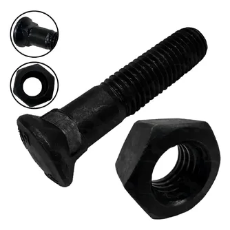 Parafuso e Porca do Dente Central  75238351 e 6001124  GTT PARTS 