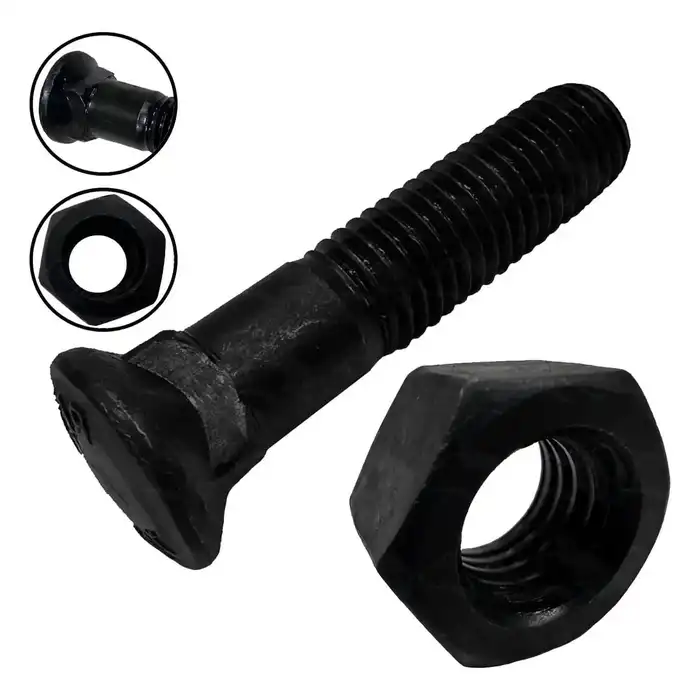 Parafuso e Porca do Dente Central  75238351 e 6001124  GTT PARTS 