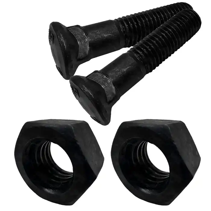 Parafuso e Porca do Dente Central  75238351 e 6001124  GTT PARTS 