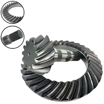 Coroa e Pinhão Traseira 12x33 84203713  GTT PARTS 
