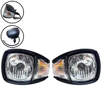 Farol Dianteiro Esquerdo e Direito 3443455 e 3443456 GTT PARTS 