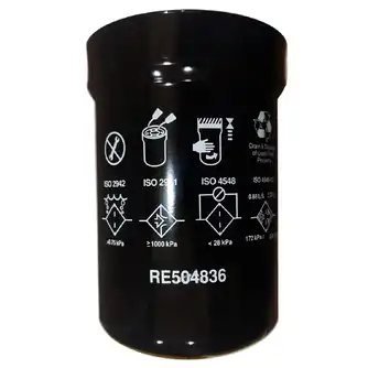 Filtro de Óleo RE504836  GTT PARTS 