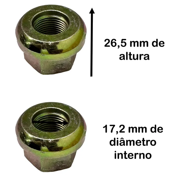 Parafuso e Porca de Roda