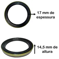 Retentor de Roda em VITON 904/50033  GTT PARTS  - imagem 12