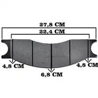 Pastilha de Freio D077519 - imagem 9