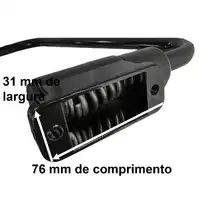 Braço do Espelho Retrovisor 123/04969 e 123/04968  GTT PARTS - imagem 8