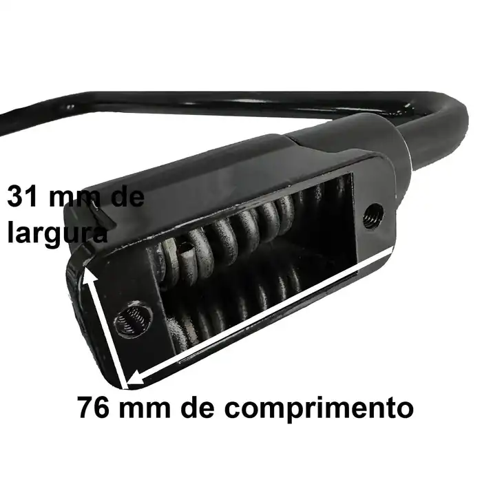 Braço do Espelho Retrovisor 123/04969 e 123/04968  GTT PARTS