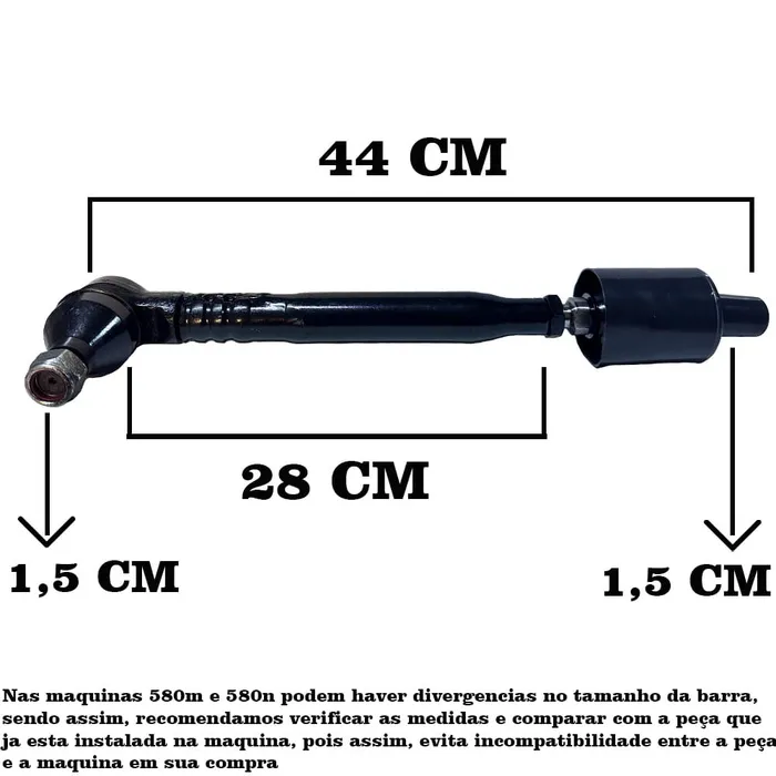 Barra de Articulação 87306934 GTT PARTS