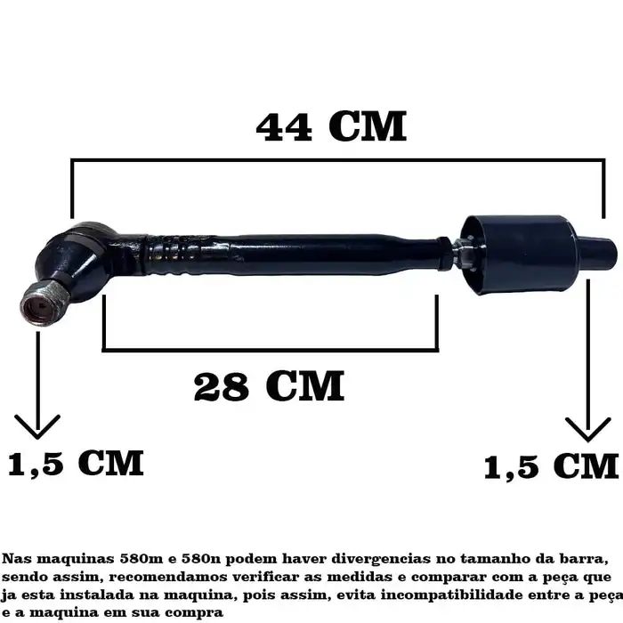 Barra de Articulação 87306934 GTT PARTS