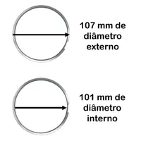 Jogo de Anéis STD 320/09213  GTT PARTS  - imagem 8
