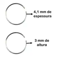 Jogo de Anéis STD 320/09213  GTT PARTS  - imagem 2