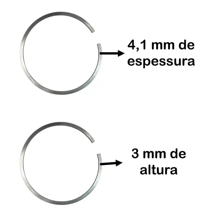 Jogo de Anéis STD 320/09213  GTT PARTS 