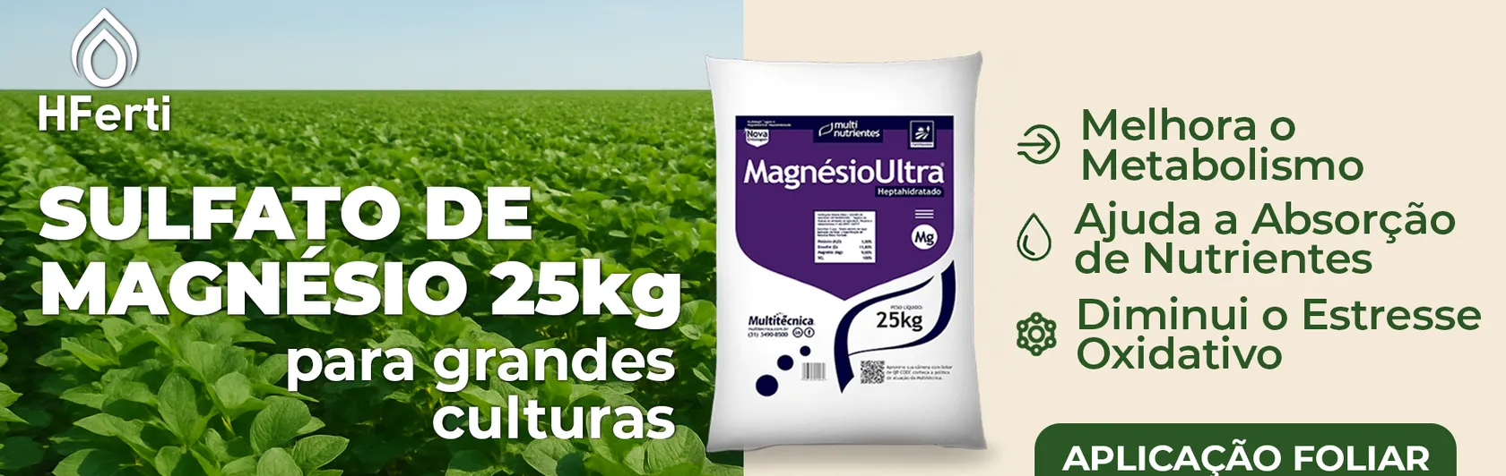 Banner Sulfato de Magnésio
