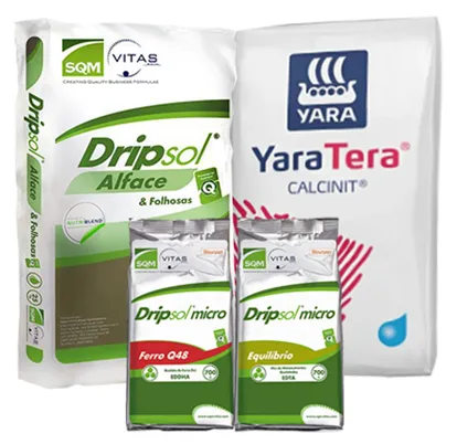 categoria Dripsol Alface + Nitrato de cálcio e micros