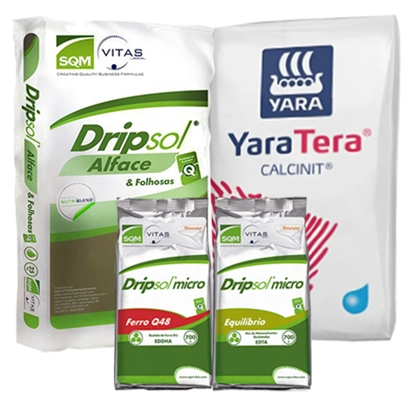 categoria Dripsol Alface + Nitrato de cálcio e micros