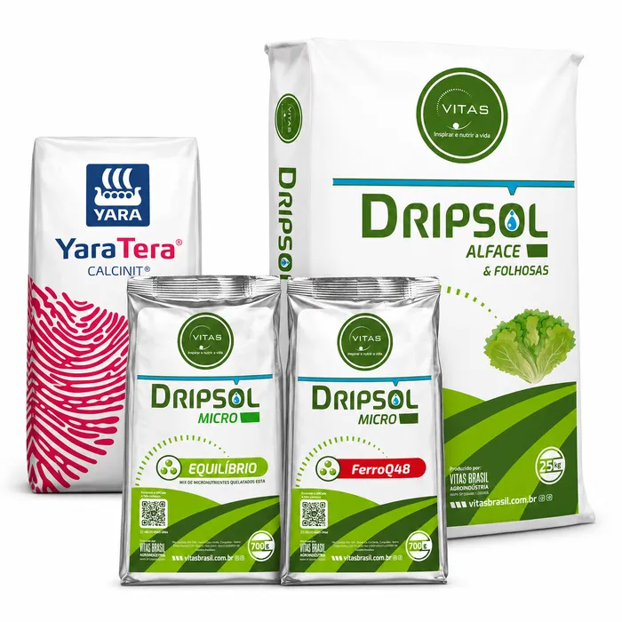 Dripsol Alface + Nitrato de cálcio e micros
