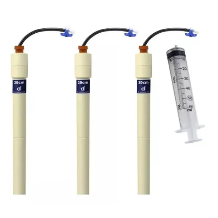 Extrator de Solução 20 cm para substrato e solo