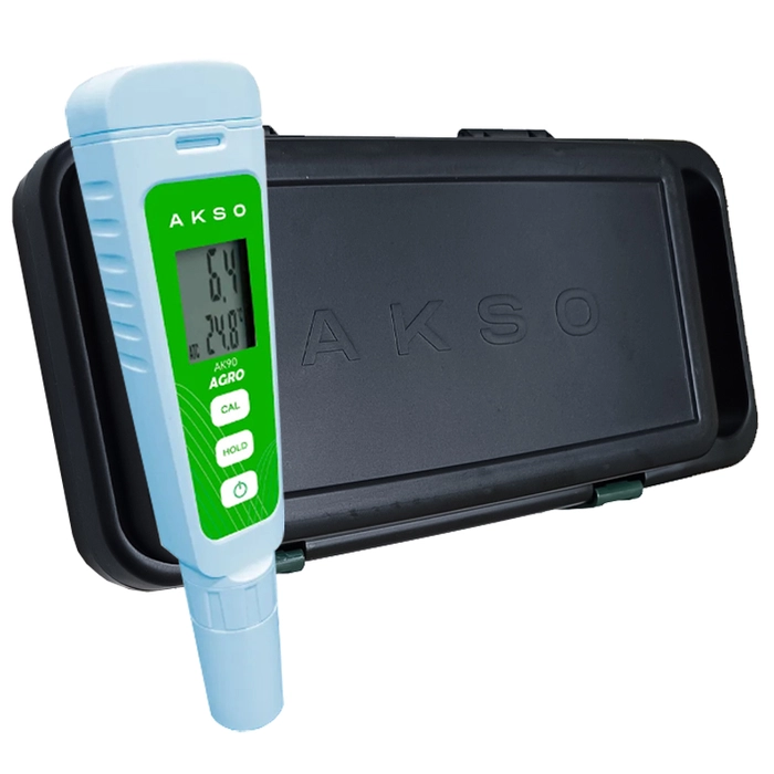 Medidor de Condutividade Elétrica - AK-51 e 2 Soluções de Calibração