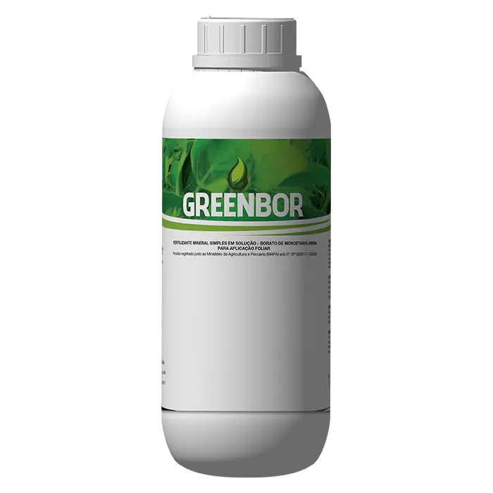 Greenbor 1,0 L, fertilizante a base de boro