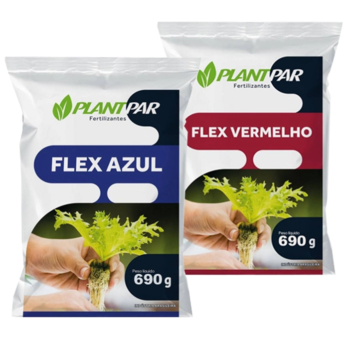 Kit Flex adubação pronta para hidroponia de folhosas, 1,2 kg