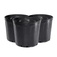 Vasos Flexíveis Cultivo Substrato 50 Vasos Plásticos, 8,5 L - imagem 1