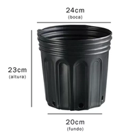50 Vasos Plásticos, 8,5 L - imagem 2