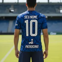 Uniforme de Futebol Azul Linha Fragmento | Hiper Sports - imagem 2
