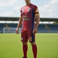 Uniforme de Futebol Vinho e Dourado Linha Imperial | Hiper Sports - imagem 2