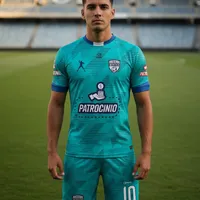 Uniforme de Futebol Turquesa Linha Maré | Hiper Sports - imagem 1