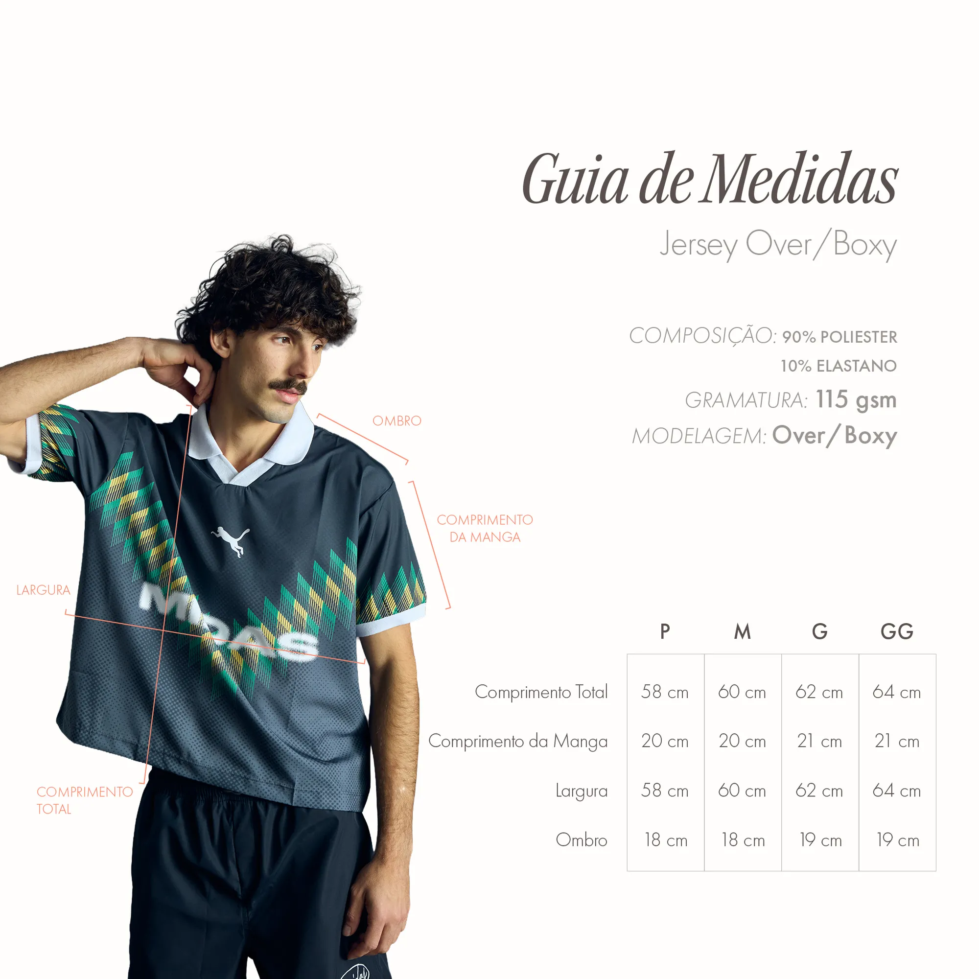 Jersey Midas Touch Black Futebol Clube Streetwear