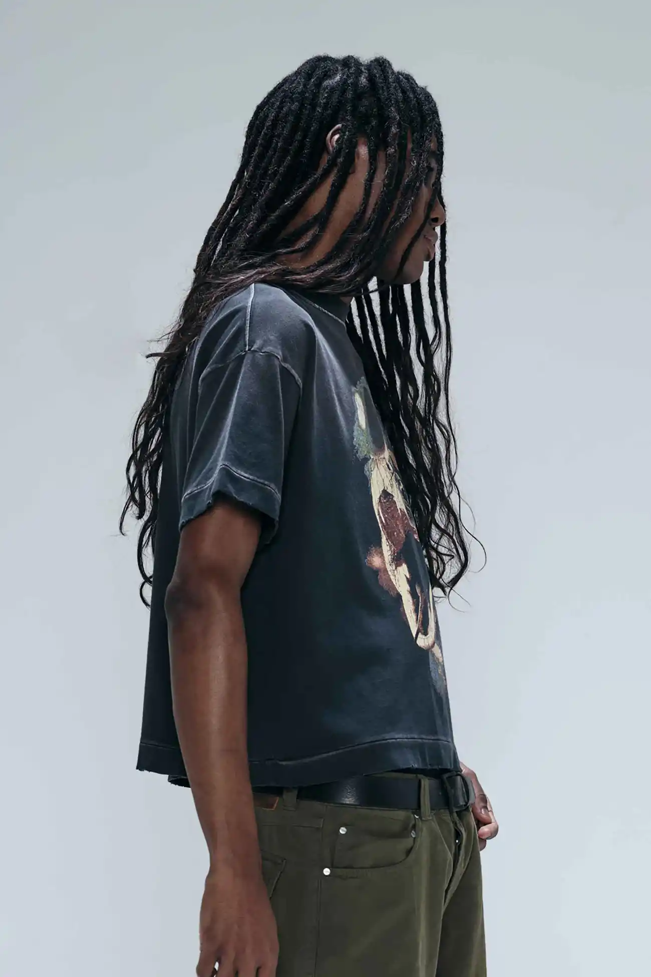 Camiseta EGHO Boxy Serpents (Faded Black) - imagem 3