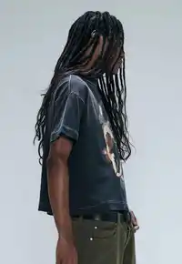 Camiseta EGHO Boxy Serpents (Faded Black) - imagem 3