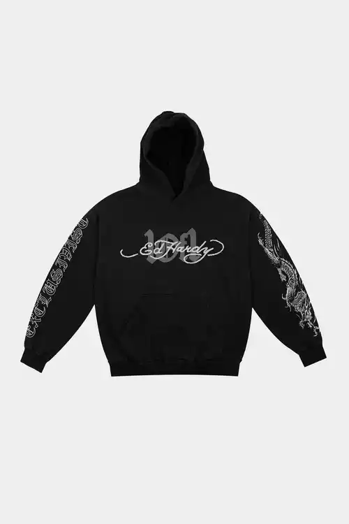 Moletom Exclusivist (1OF1) X Ed Hardy Hidden Dragon