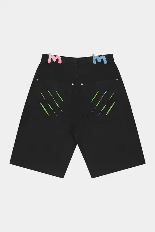 Bermuda Mad Enlatados Dente de Sabre (Black/Green)