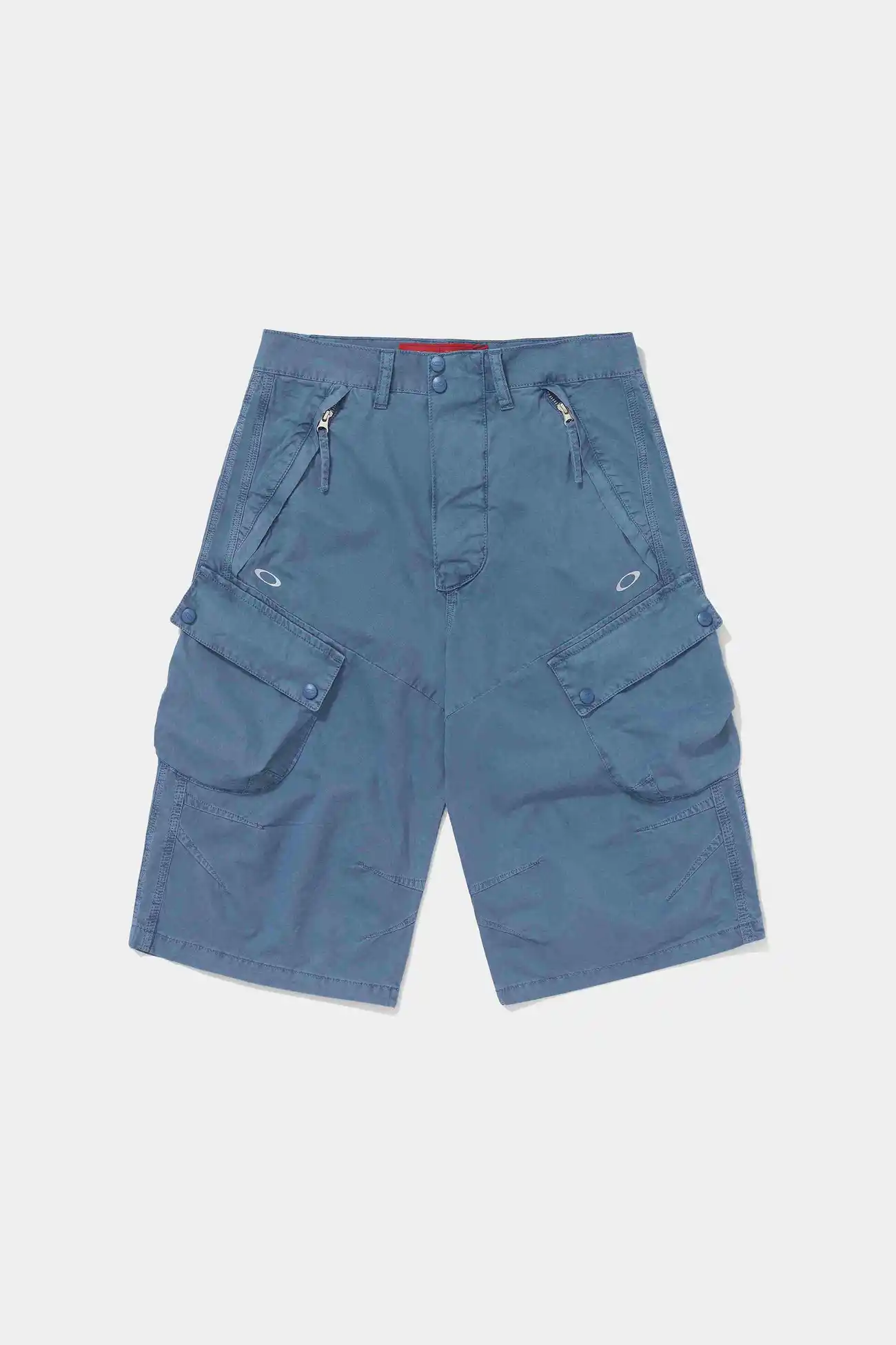 Shorts PIET x Oakley Oversized Steel Blue – Bermuda Cargo 100% Algodão - imagem 1