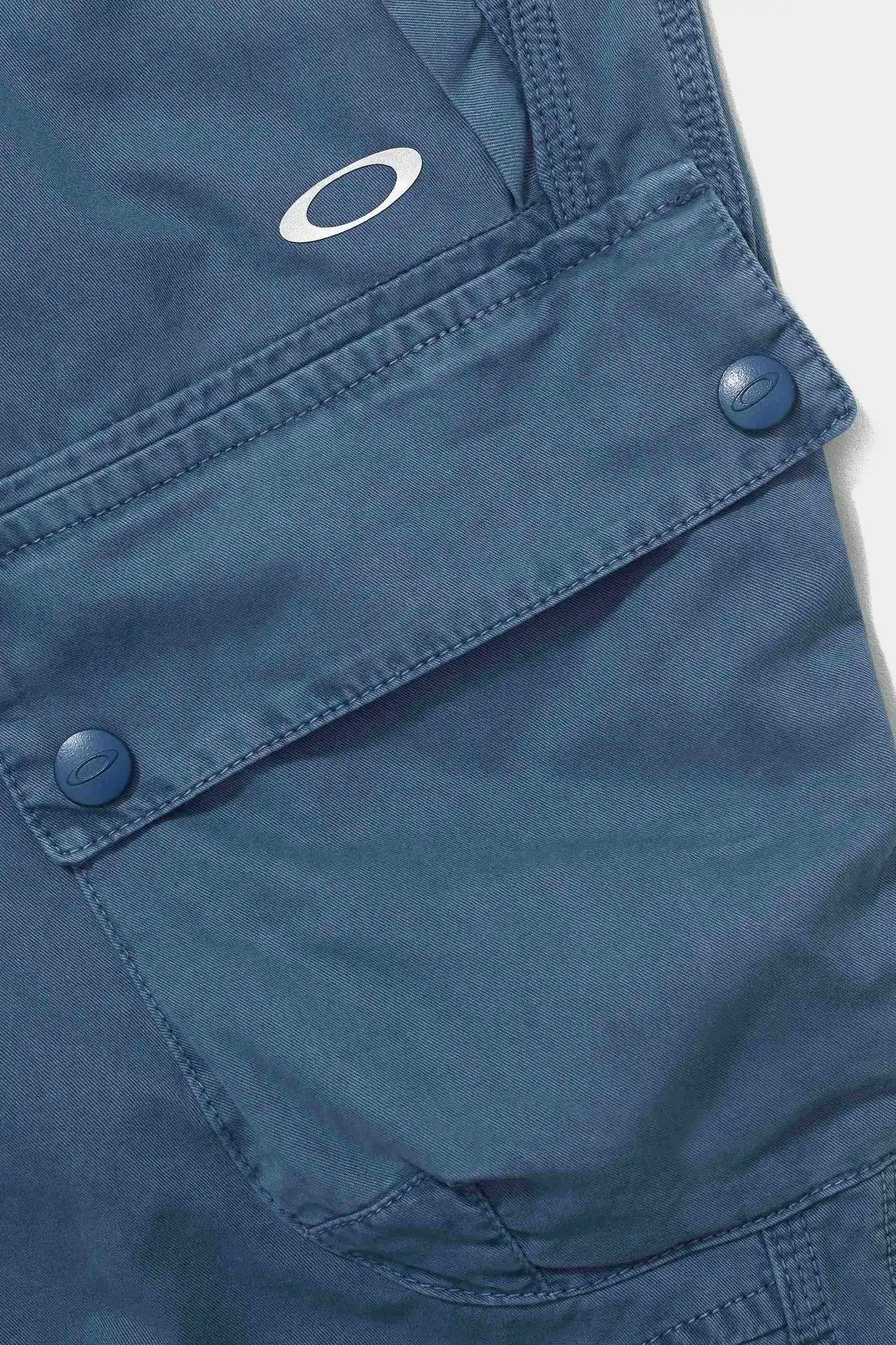 Shorts PIET x Oakley Oversized Steel Blue – Bermuda Cargo 100% Algodão - imagem 5