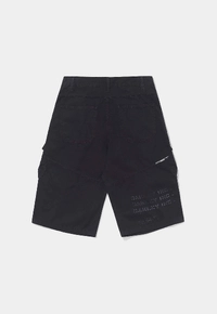 Shorts PIET x Oakley Oversized Vintage Black – Bermuda Cargo 100% Algodão - imagem 2