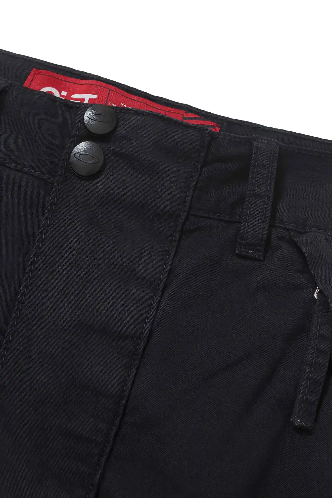 Shorts PIET x Oakley Oversized Vintage Black – Bermuda Cargo 100% Algodão - imagem 3