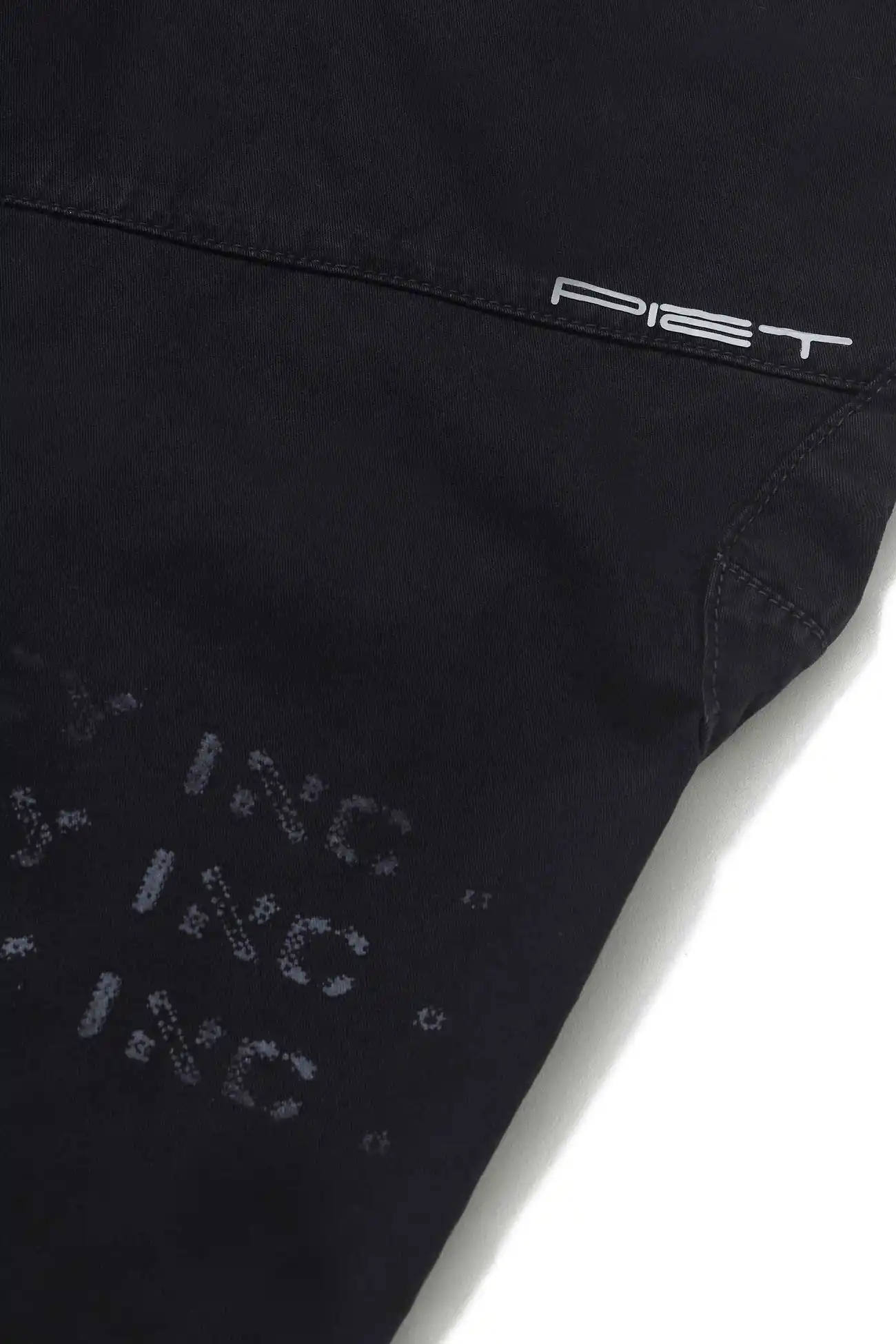 Shorts PIET x Oakley Oversized Vintage Black – Bermuda Cargo 100% Algodão - imagem 5