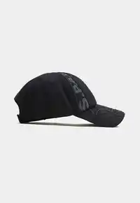 Boné PIET F.C. Emblem Cap Black – Design Monocromático e Vintage - imagem 2