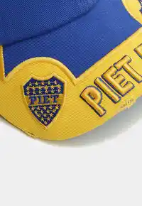 Boné PIET F.C. Emblem Cap Blue – Estilo Vintage Inspirado no Futebol - imagem 4