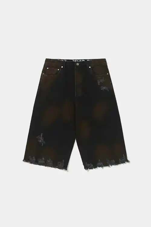 Calça Capri PIET Black Denim