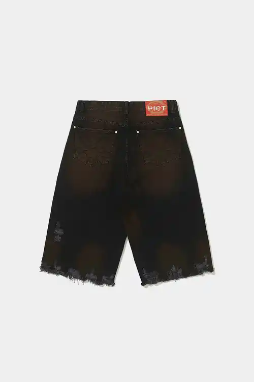 Calça Capri PIET Black Denim
